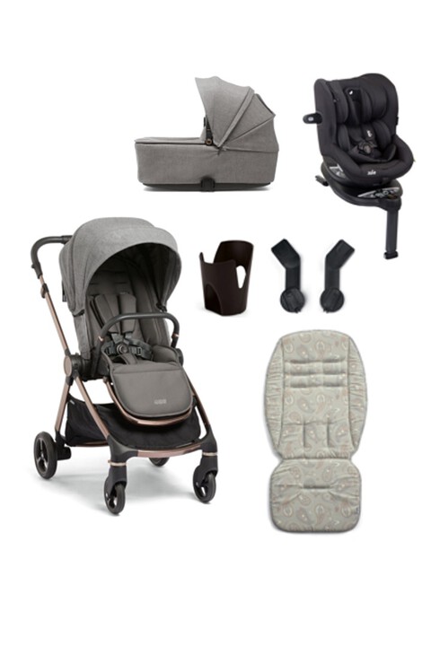 Strada 6 Piece Essentials Bundle Luxe with Coal Joie Car Seat image number 1
